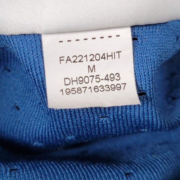 Nike Air Jordan Sport Diamond Shorts Mens Size Medium Blue Basketball DH9075-493 - Picture 9 of 14